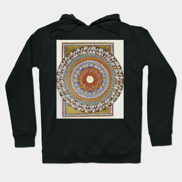 Saint Hildegard von Bingen's Vision - Scivias - Choirs of Angels Hoodie by softbluehum